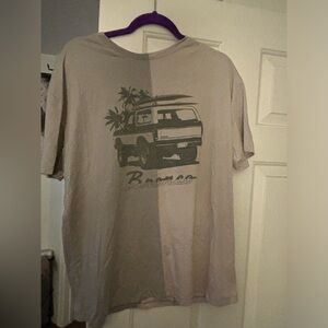 Split color Ford bronco T-shirt